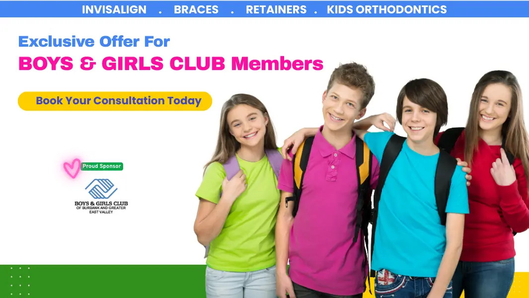 Exclusive Braces and Invisalign Deals for Boys and Girls Club