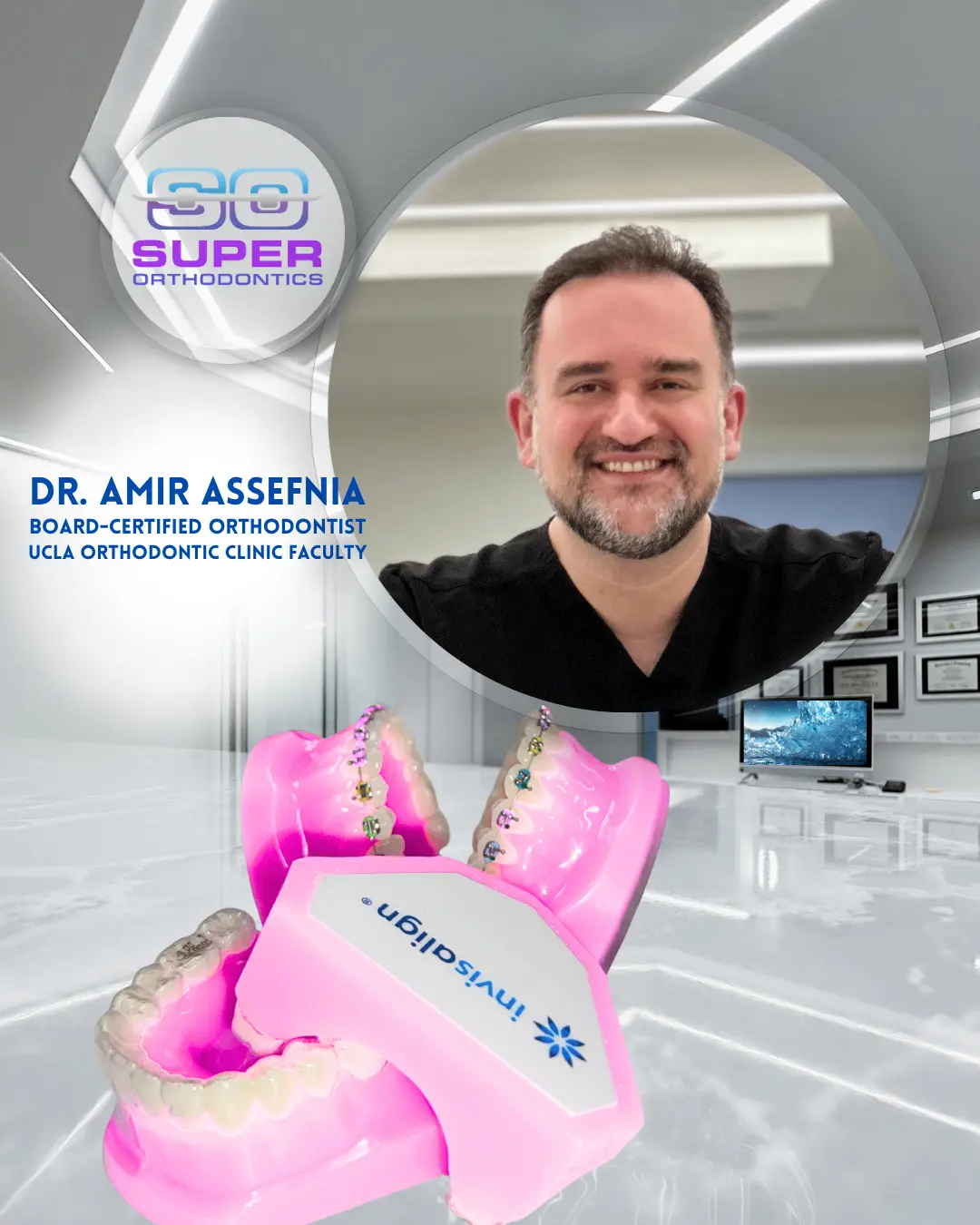 Dr. Amir Assefnia, Board-Certified Orthodontist, Highly-ranked orthodontist in Encino, Los Angeles, and nearby communities