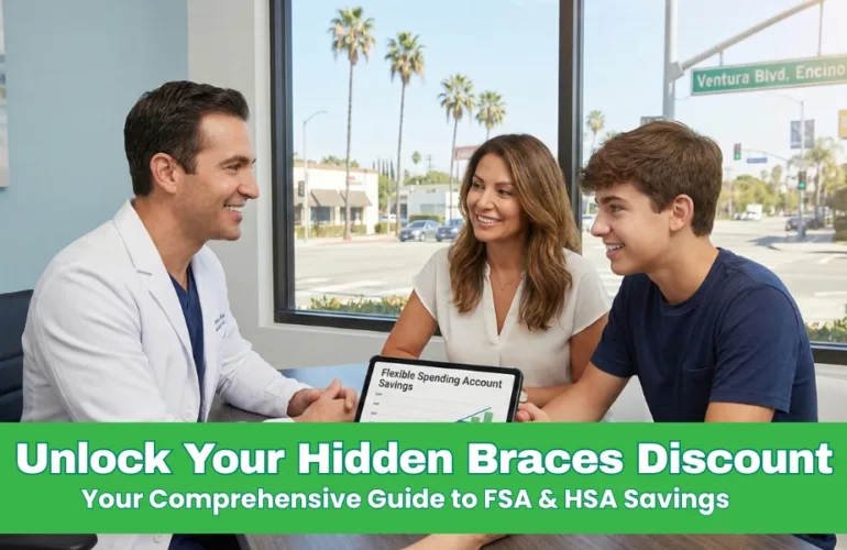 Pay for Braces and Invisalign with FSA & HSA in Encino, Los Angeles, San Fernando Valley, and nearby communities