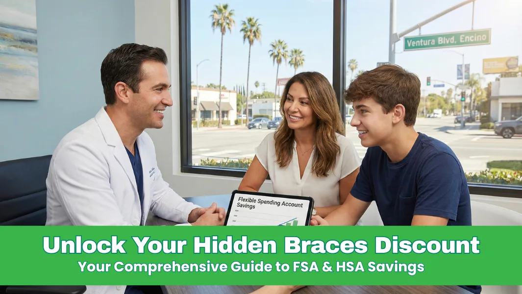 Pay for Braces and Invisalign with FSA & HSA in Encino, Los Angeles, San Fernando Valley, and nearby communities